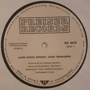 LP - Albin Skoda - Albin Skoda Spricht Josef Weinheber