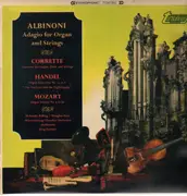LP - Albinoni - Adagio for Organ and Strings, Helmuth Rilling, Douglas Haas, Württemberg Chamber Orch, Faerber