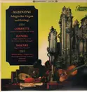 LP - Albinoni - Adagio for Organ and Strings, Helmuth Rilling, Douglas Haas, Württemberg Chamber Orch, Faerber