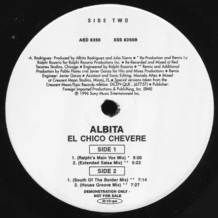 Albita - El Chico Chevere [The Cute Boy]