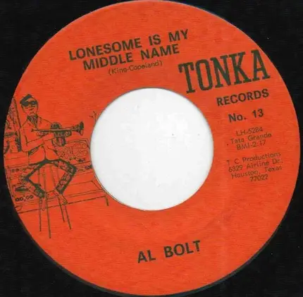 Al Bolt - Lonesome Is My Middle Name