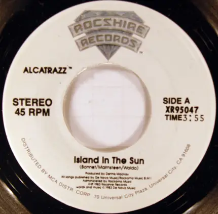 Alcatrazz - Island In The Sun