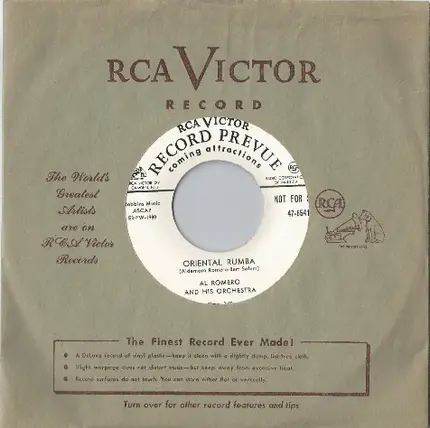 Aldemaro Romero And His Salon Orchestra - Oriental Rhumba