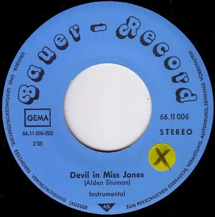 Alden Shuman - Devil In Miss Jones