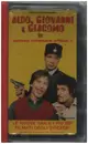 VHS - Aldo, Giovanni & Giacomo - Potevo rimanere offeso! - + Book / Italian