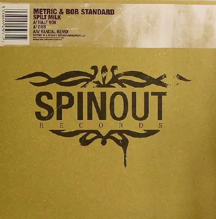 Alex Metric & Bob Standard - Spilt Milk