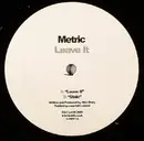 12inch Vinyl Single - Alex Metric - Leave It