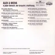 CD - Alex & Micha - A Jeder Mensch, Der Braucht A Hoffnung