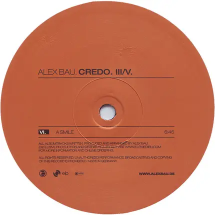 Alex Bau - Credo III/V