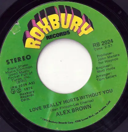 Alex Brown - Love Really Hurts Without You / Ride A Wild Horse