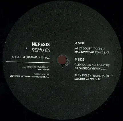 Alex Dolby - Nefesis (Remixes)