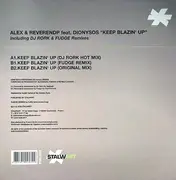 12inch Vinyl Single - Alex Finkin & Reverend P Feat. Dionysos - Keep Blazin' Up