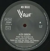 12inch Vinyl Single - Alex Gibson - Push The Pusher