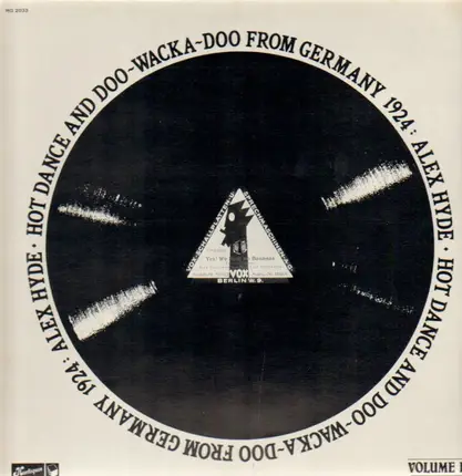 Alex Hyde - Hot Dance And Doo-Wacka-Doo From Germany 1924