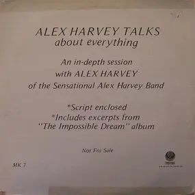 Alex Harvey - Alex Harvey Talks About Everything (An In-Depth Session With Alex Harvey Of The Sensational Alex Ha