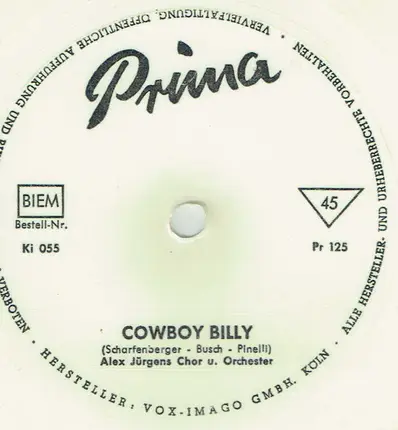 Alex Jürgens - Cowboy Billy