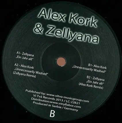 Alex Kork & Zellyana - Ein Jahr Alt