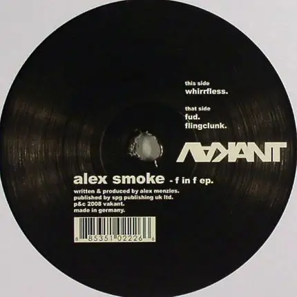 Alex Smoke - F In F Ep