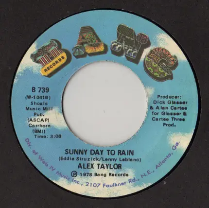 Alex Taylor - Don't Look At Me That Way