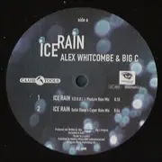 12inch Vinyl Single - Alex Whitcombe & Big C - Ice Rain
