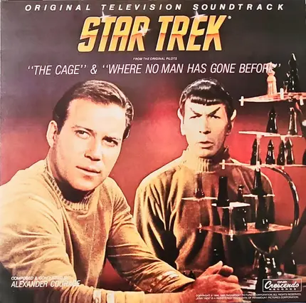 Alexander Courage - Star Trek, From The Original Pilots: The Cage & Where No Man Has Gone Before (Original Television S