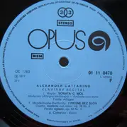 LP - Haydn / Mendelssohn / Scriabin / Bartok / Alexander Cattarino - Klavír