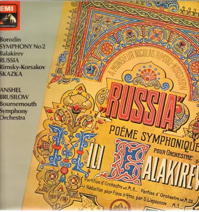 Borodin, Balakirev, Rimsky-Korsakov / A. Brusilow , Bournemouth Symphony Orch. - Symphony No 2 / Russia / Skazka