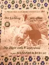 7inch Vinyl Single - Alexander Bergau , Delle Haensch Band , Die Jupiter Serenaders - Der Liebling Von Allen