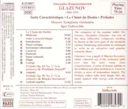 CD - Alexander Glazunov , The Moscow Symphony Orchestra , Igor Golovschin - Suite Caractéristique / Le Chant du Destin - Préludes