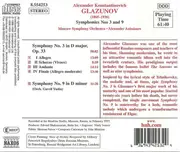 CD - Glazunov - Symphonies Nos 3 And 9