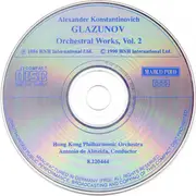 CD - Glazunov - Orchestral Works Vol.2