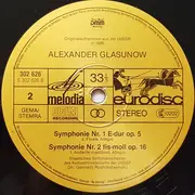 LP-Box - Glazunov / Gennadi Rozhdestvensky - Die Symphonien 1-8