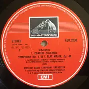 LP - Glazounov - Symphony No. 4 Poeme Lyrique Cortege Solennel