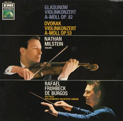 Alexander Glazunov / Antonín Dvořák - Violinkonzert A-Moll Op. 82 / Violinkonzert A-Moll Op. 53