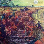 LP - Glazunov / Vieuxtemps - Violinkonzert A-moll Op. 82 / Violinkonzert Nr. 4 D-moll Op. 31