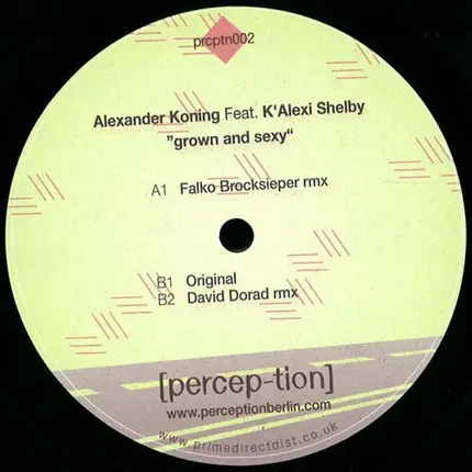 Alexander Koning Featuring K-Alexi - Grown & Sexy