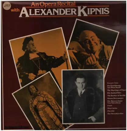 Alexander Kipnis - An Opera Recital