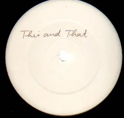 This and that - This and that