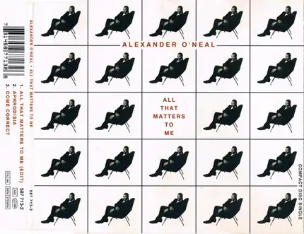 Alexander O'Neal - All That Matters To Me