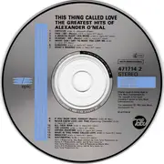 CD - Alexander O'Neal - This Thing Called Love (The Greatest Hits Of Alexander O'Neal)