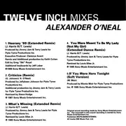 CD - Alexander O'Neal - Twelve Inch Mixes