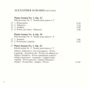 CD - Scriabine / Jean Louis Steuerman - Piano Sonatas = Klaviersonaten Nr. 3, 4 & 5 · 4 Poèmes Op. 32 & Op. 44 · Deux Morceaus Op. 57 · Poème Tragique Op. 34