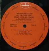 LP - Alexander Rabbit - The Hunchback Of Notre Dame (The Bells Were My Friends)