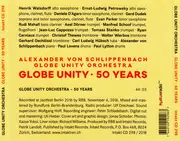 CD - Alexander von Schlippenbach , Globe Unity Orchestra - Globe Unity • 50 Years