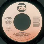 7'' - Alexander O'Neal - Criticize