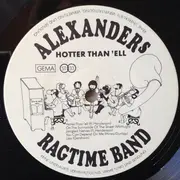 LP - Alexander's Ragtime Band Featuring Benny Waters - Hotter Than 'Ell - Gatefold