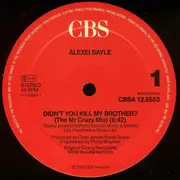 12inch Vinyl Single - Alexei Sayle - Didn't You Kill My Brother?