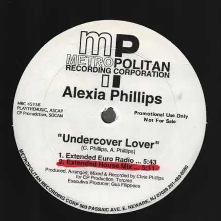 Alexia Phillips - Undercover Lover