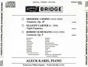 CD - Aleck Karis - Frédéric Chopin / Elliott Carter / Robert Schumann - Karis Plays: Chopin, Carter, Schumann