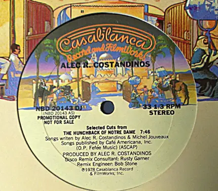 Alec R. Costandinos - Selected Cuts From The Hunchback Of Notre Dame
